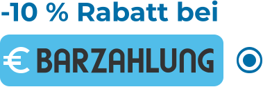 BARZAHLUNG -10 % Rabatt bei