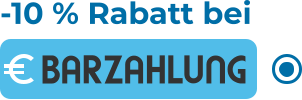 BARZAHLUNG -10 % Rabatt bei